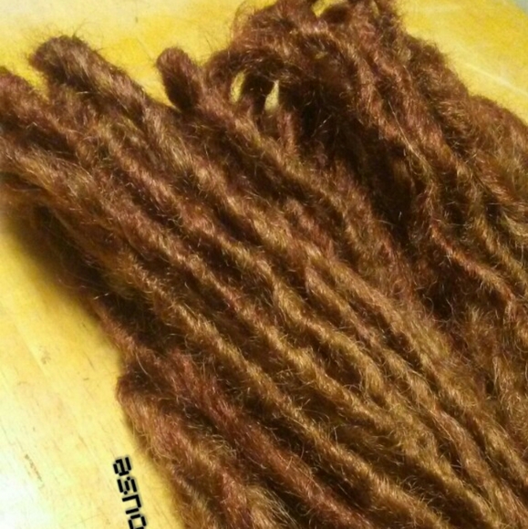 80 Reddish Chestnut Brown Strawberry Blonde Ombre - Picture 2 of 5